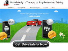 Tablet Screenshot of drivesafe.ly